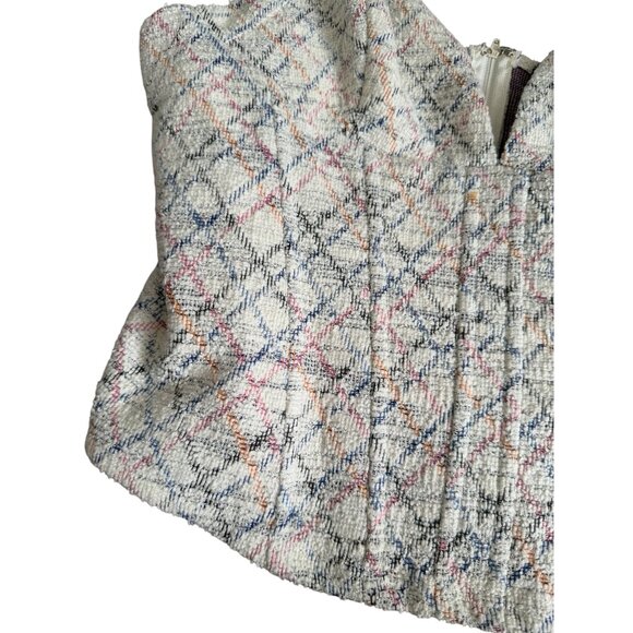 VICi Cream Embroidered Corset Tank Top Size XL - Picture 7 of 9